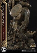 Socha Wonder Woman Wonder Woman na koni zlaté provedení 138 cm