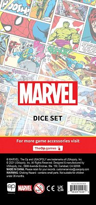 Marvel Kostková sada Avengers 6D6 (6)