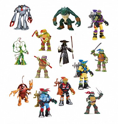 Želvy Ninja Akční figurky - 12 kusů
