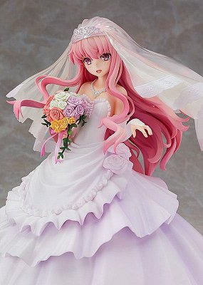 Zero No Tsukaima PVC Statue 1/7 Louise Finale Wedding Dress Ver. 22 cm --- DAMAGED PACKAGING