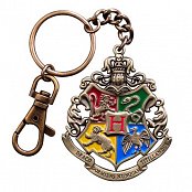 Harry Potter Metal klíčenka Hogwarts 5 cm