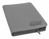 Ultimate Guard 8-Pocket ZipFolio XenoSkin Grey