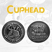 Cuphead collectable coin the devil, cuphead & mugman limited edition