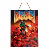 Doom WoodArts 3D dřevěný plakát Classic 30 x 40 cm