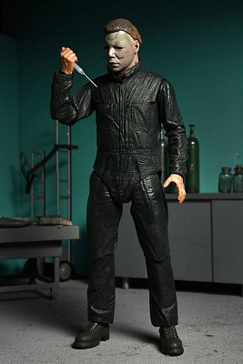 Sběratelská akční figurka Halloween II Ultimate 2-Pack Michael Myers & Dr Loomis 18 cm