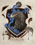 Harry Potter umělecký tisk Ravenclaw 36 x 28 cm