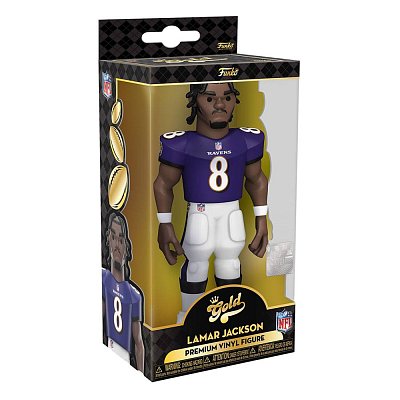 Ravens Vinyl Gold Figurky 13 cm Lamar Jackson Sortiment (6)