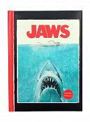 Jaws notebook with light poster