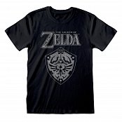 Legend of zelda t-shirt distressed shield