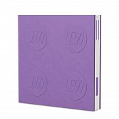LEGO Notebook with Pen Purple