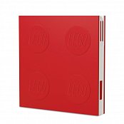 LEGO Notebook with Pen Red