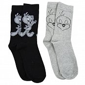 Looney Tunes Socks 2-Pack Tweety