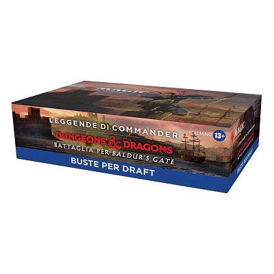 Magic the Gathering Leggende di Commander: Battaglia za zobrazení posilovače návrhu Baldur's Gate (24) italsky