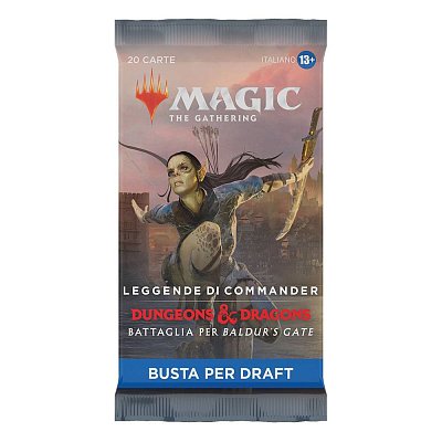 Magic the Gathering Leggende di Commander: Battaglia za zobrazení posilovače návrhu Baldur's Gate (24) italsky