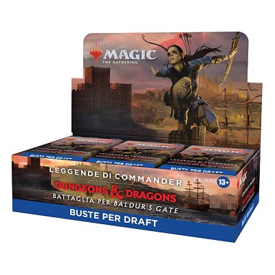 Magic the Gathering Leggende di Commander: Battaglia za zobrazení posilovače návrhu Baldur's Gate (24) italsky