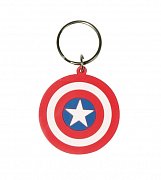 Marvel Comics Gumová klíčenka Štít Kapitán Amerika