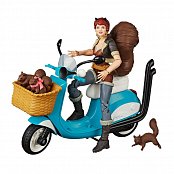 Marvel legends series action figure with vehicle squirrel girl 15 cm --- damaged packaging