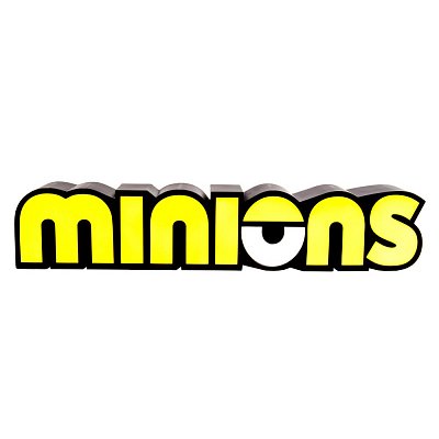 Logo Minions LED-Light 30 cm
