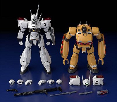 Mobilní policejní Patlabor Moderoid plastové modely 1/60 AV-98 Ingram & Bulldog 10 - 13 cm - Poškozený obal