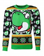Nintendo Knitted Christmas Sweater Super Mario Yoshi