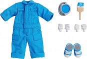 Original character parts for nendoroid doll figures outfit set colorful coveralls - blue