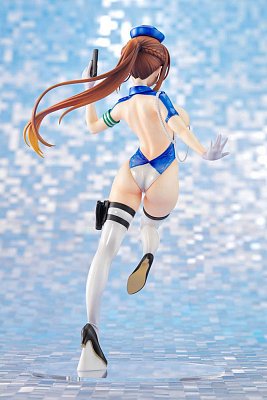 Original Character Thigt Works Series PVC Statue Job1: Cop Asahi Sakurada 25 cm - Poškozený obal