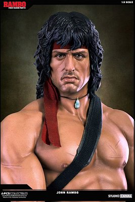 Rambo First Blood Part Ii Mixed Media Statue 1 3 John Rambo 84 Cm