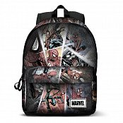 Spider-man backpack collage