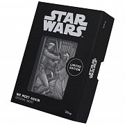 Star Wars Iconic Scene Collection Limitovaná edice Ingot Setkáváme se znovu