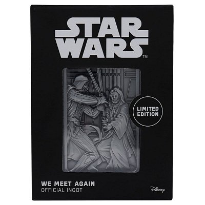 Star Wars Iconic Scene Collection Limitovaná edice Ingot Setkáváme se znovu