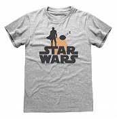 Star wars the mandalorian t-shirt silhouette