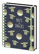 Star Wars The Mandalorian Wiro Notebook A5 Snacks And Naps Case (10)