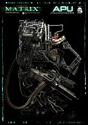 The Matrix Action Figure 1/12 APU 34 cm