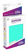 Ultimate guard supreme ux sleeves japanese size matte turquoise (60)