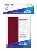 Ultimate guard supreme ux sleeves standard size burgundy (50)