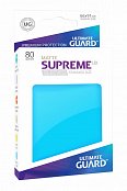 Ultimate guard supreme ux sleeves standard size matte light blue (80)