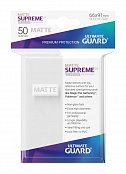 Ultimate guard supreme ux sleeves standard size matte white (50)